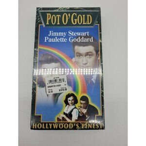 Pot O' Gold  James Stewart, Paulette Goddard     VHS Movie   SEALED BRAND NEW